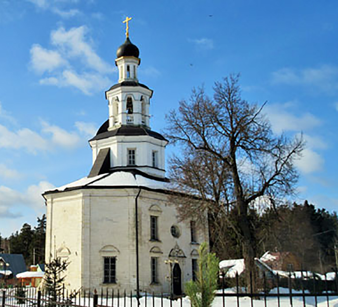 Никольская Церковь в селе Полтево